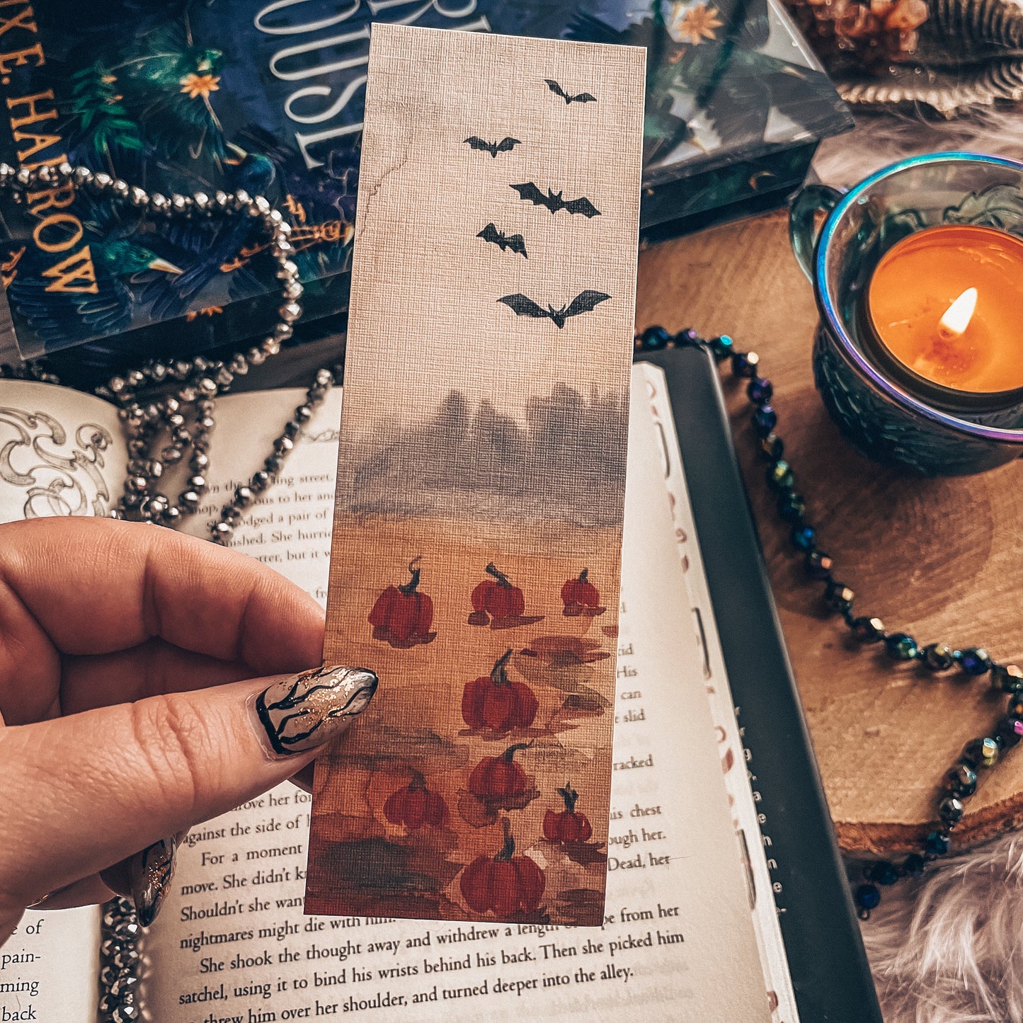 Halloween Bats Bookmark