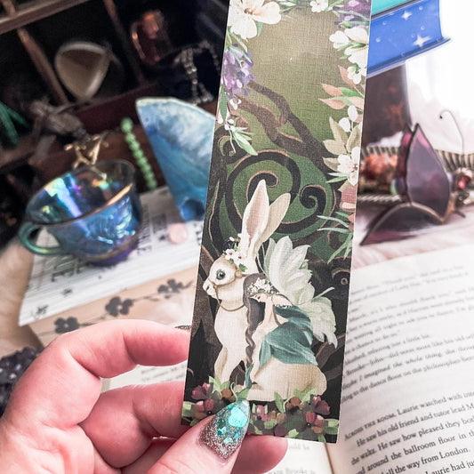 Magical Enchanted Bunny Fae Bookmark