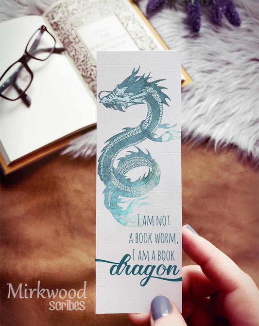 I am a Book Dragon! Bookmark