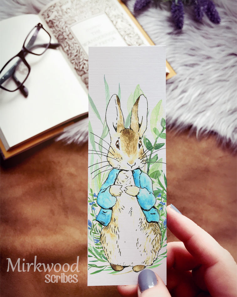 Peter Rabbit Spring Bookmark