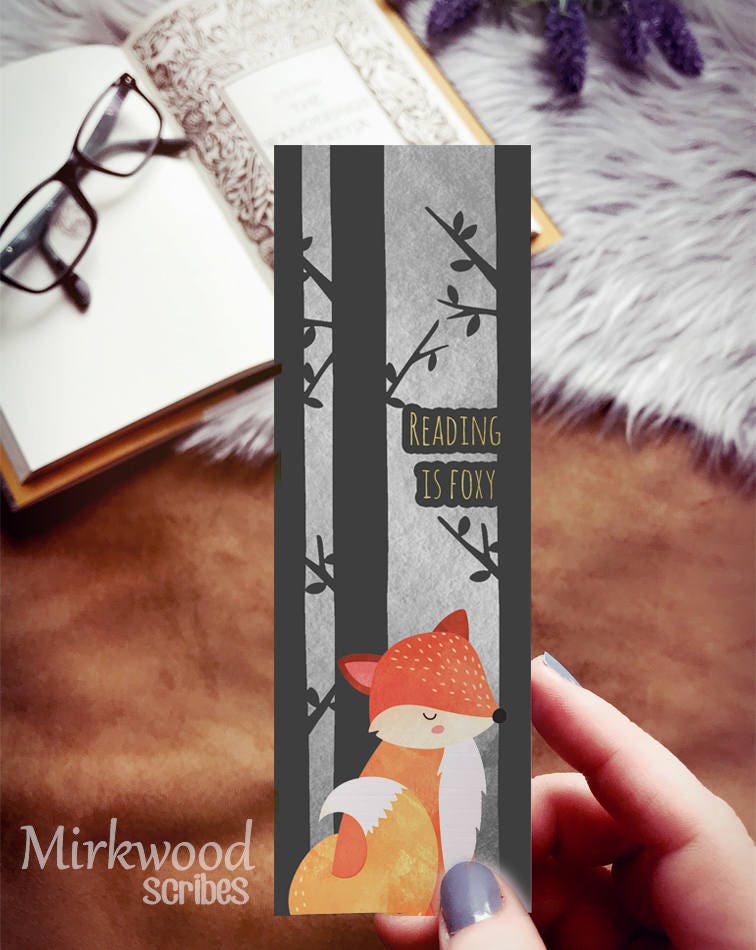 Reading is Foxy Bookmark