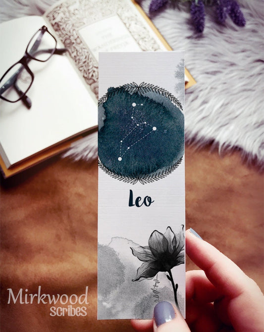 Leo Zodiac Bookmark