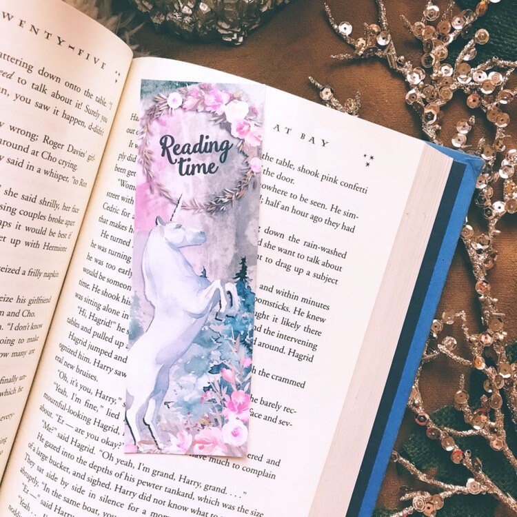 Magical Unicorn Bookmark
