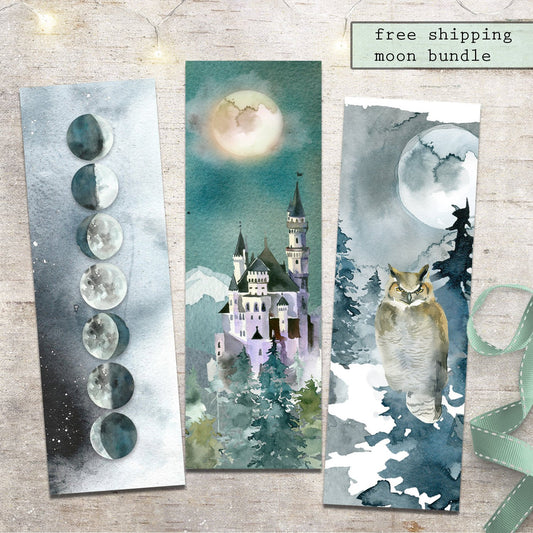 Moonlight Fantasy Bookmark Bundle