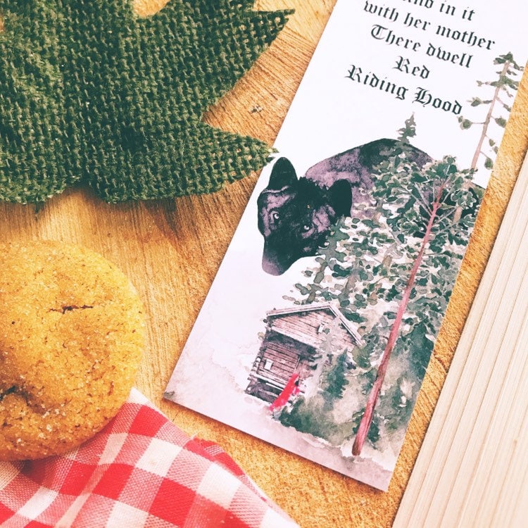 Little Red Riding Hood, Big Bad Wolf Bookmark