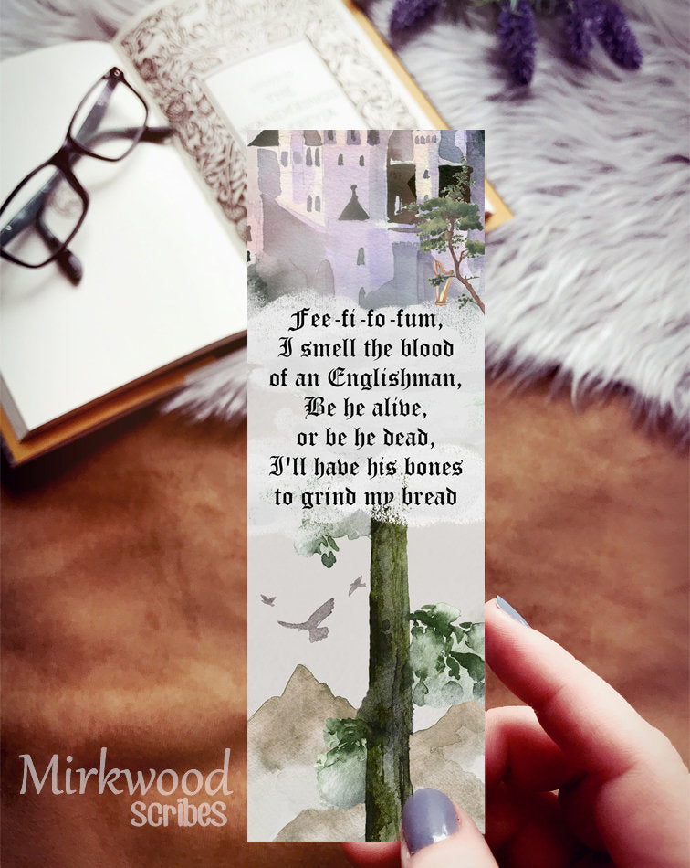 Jack and the Beanstalk Bookmark