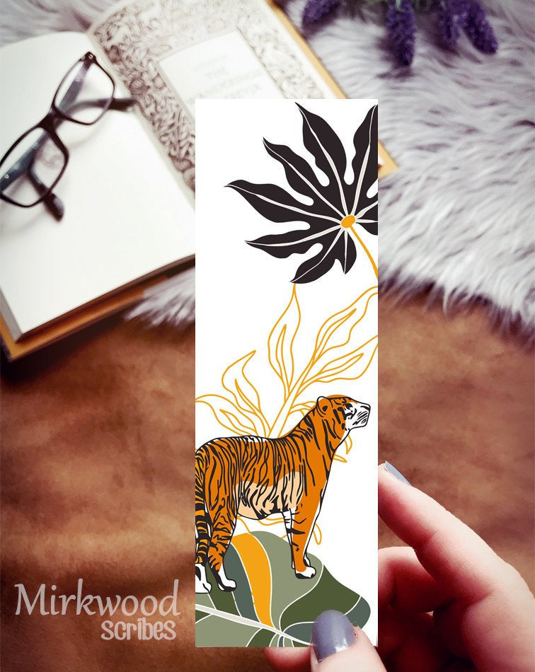 Jungle Tiger Bookmark