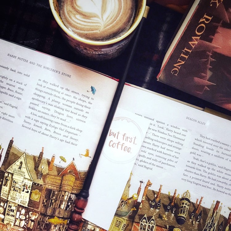 But First, Coffee. Bookmark