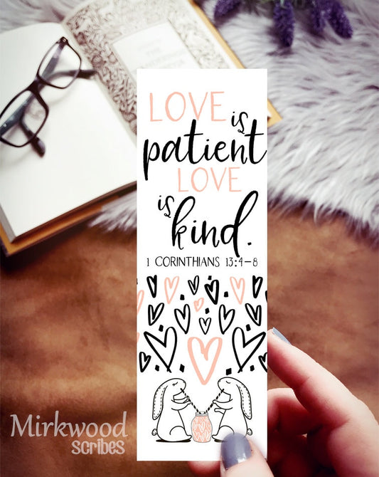 Love is Patient Bookmark