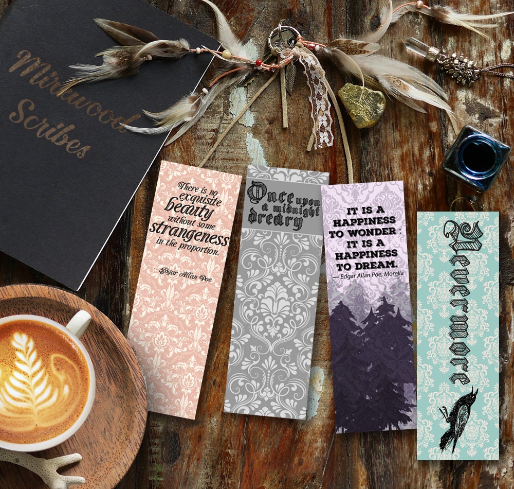 It is a Happiness to Wonder; It is a Happiness to Dream Edgar Allen Poe Bookmark