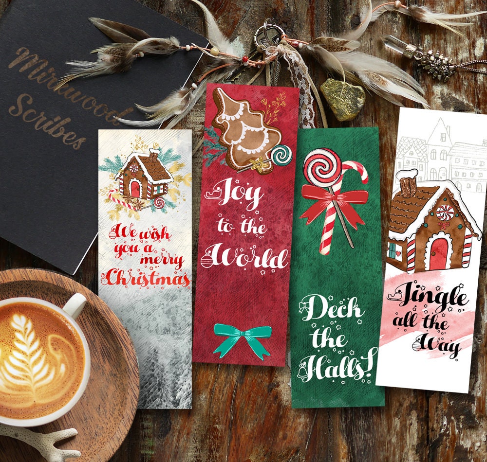 Gingerbread House Bookmark