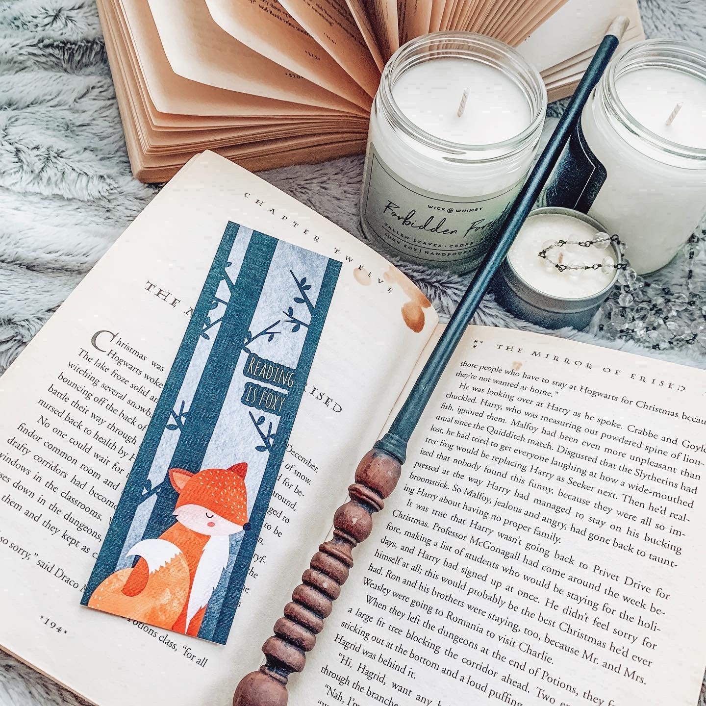 Reading is Foxy Bookmark