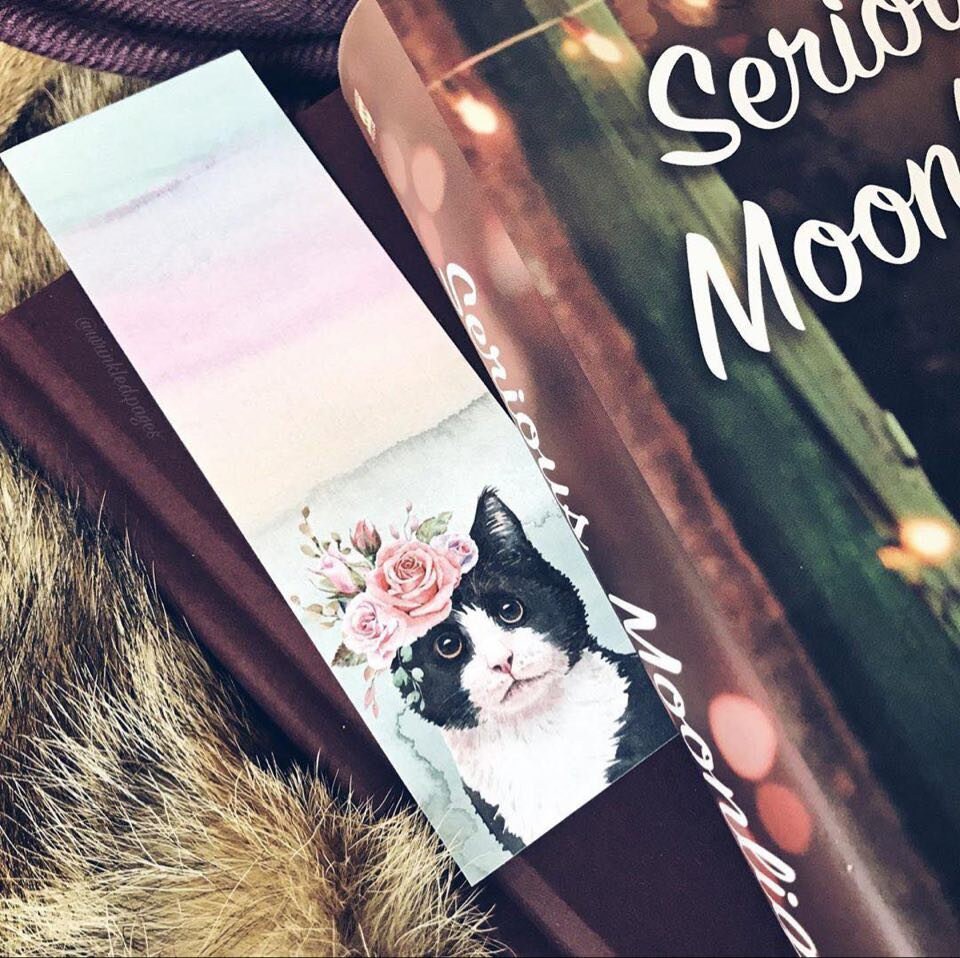 Tuxedo Cat Lover Bookmark