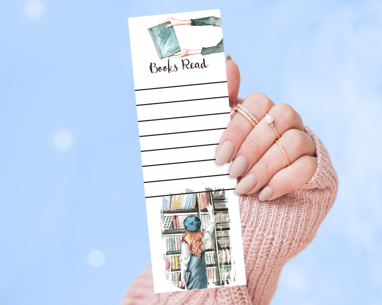 Book Tracker Bookmark