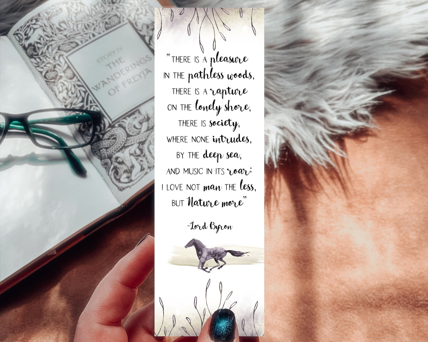 Lord Byron Poetry Bookmark