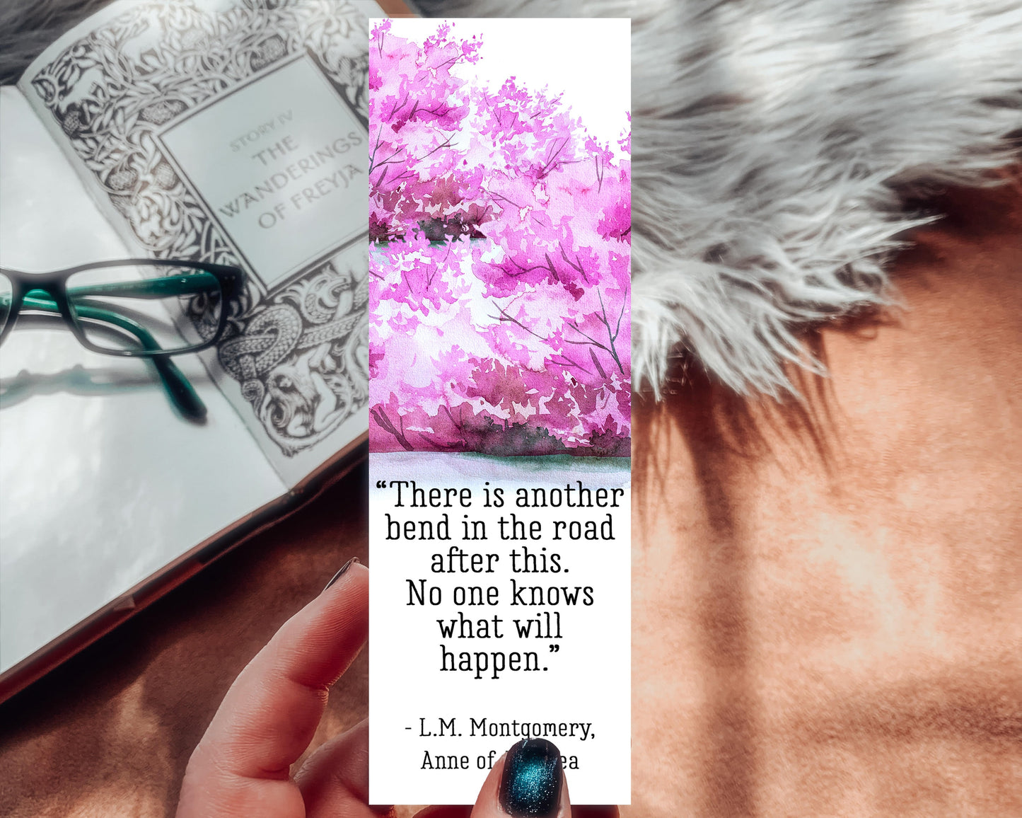 Watercolor Anne of Avonlea Quote Bookmark, Anne of Green Gables