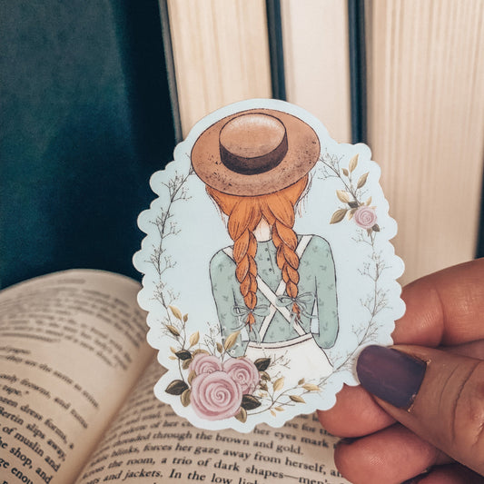 Anne of Green Gables Watercolor Sticker