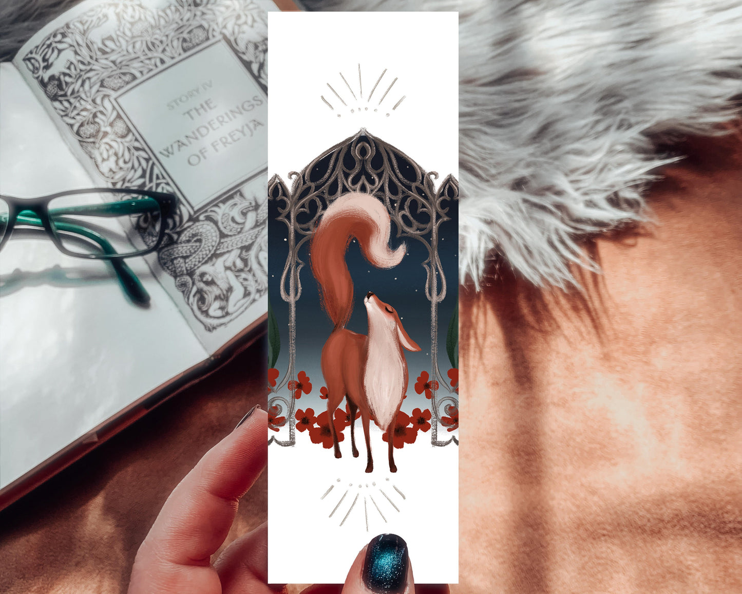 Magical Woodland Fox Mystical Bookmark
