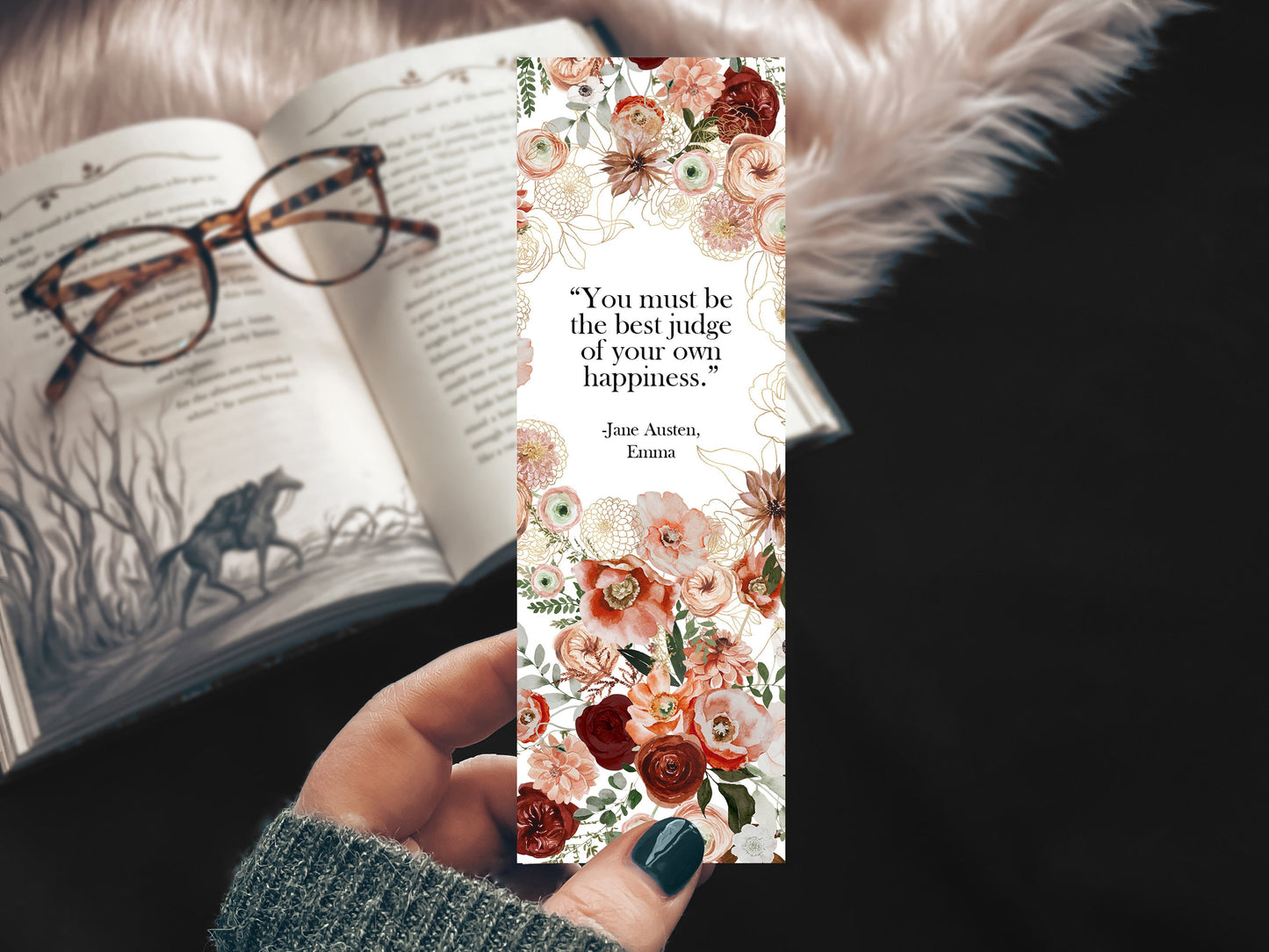 Jane Austen Emma Quote Bookmark