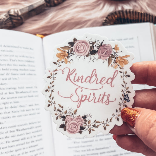 Anne of Green Gables Kindred Spirits Watercolor Sticker