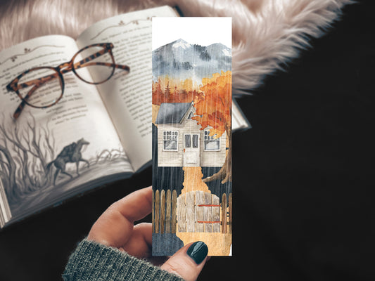 Mysterious Haunted House Bookmark