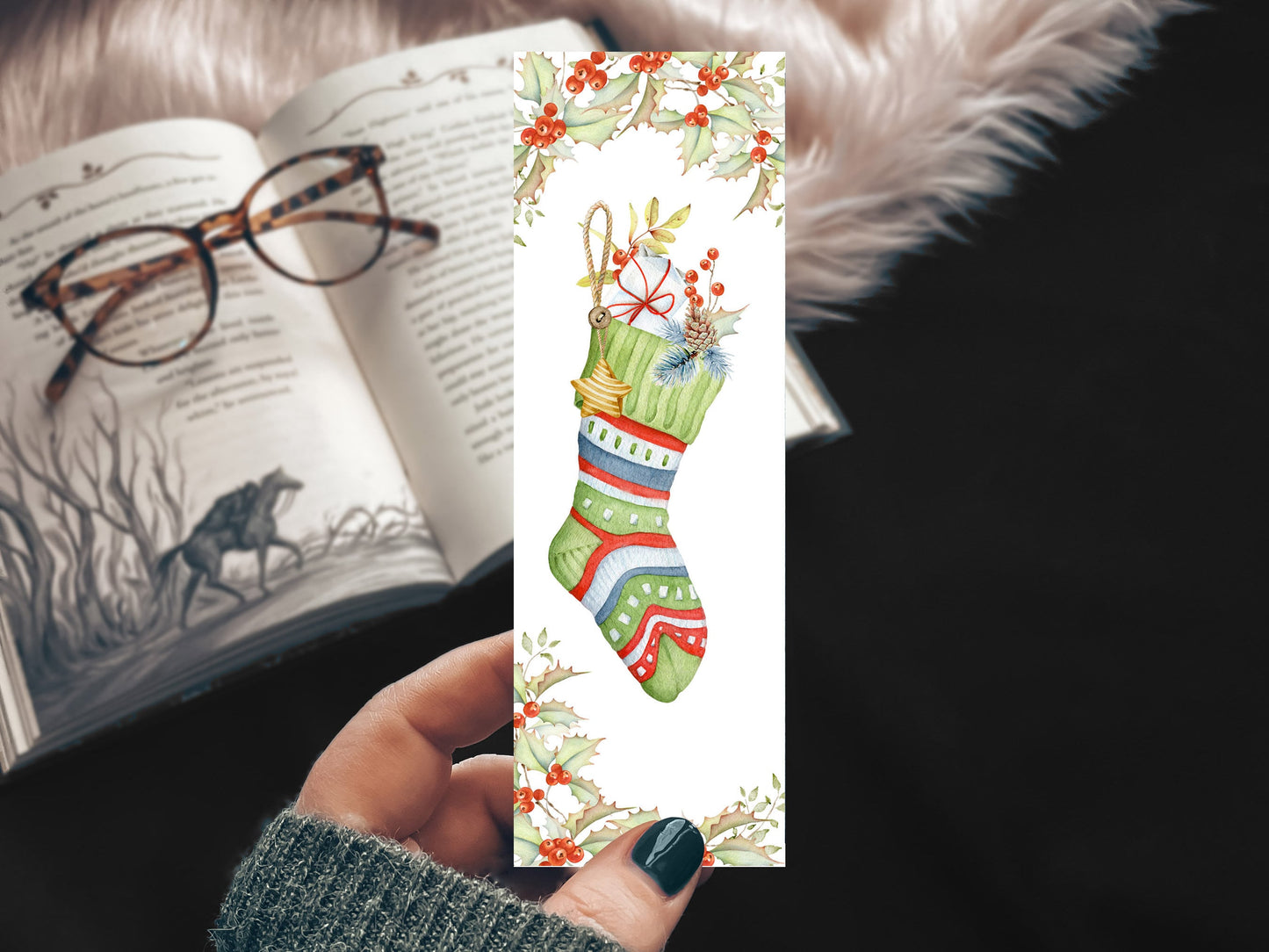 Christmas Stocking Bookmark