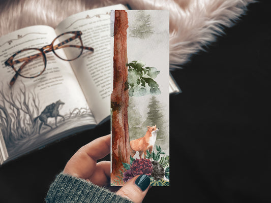 Woodland Fox Bookmark