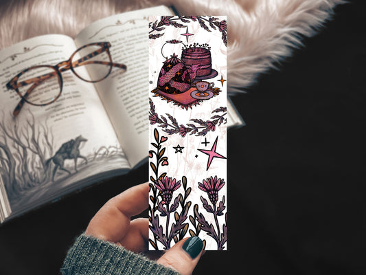 Witchy Mystical Tea Party Bookmark